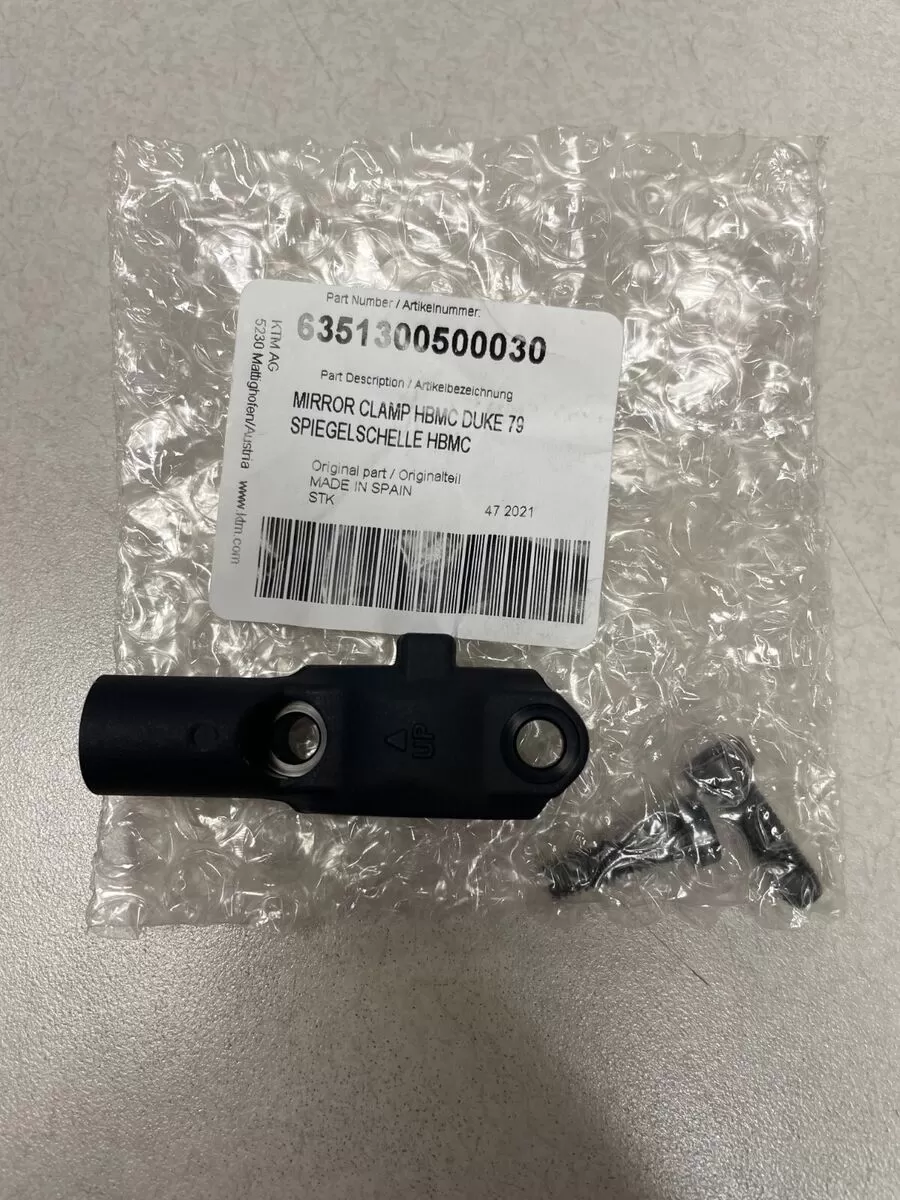 KTM Mirror Clamp Incl. 2 Screws 6351300500030