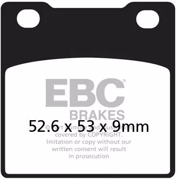 EBC Organic Brake Pads FA063