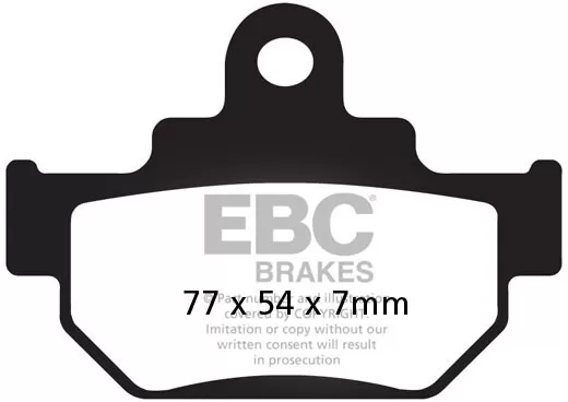 EBC Sintered R Brake Pads FA106R