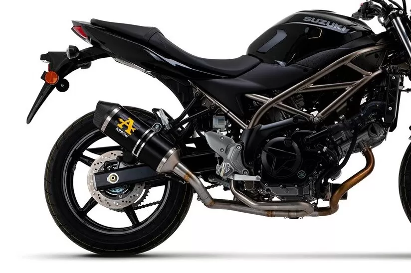 Arrow Slip-On Exhaust Silencer Black