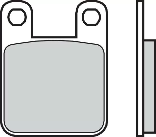 Brembo 07044CC Brake Pads Organic Scooter 