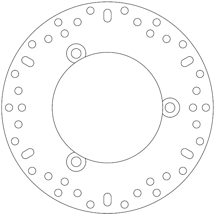 EBC Scooter Brake Disc MD9157D