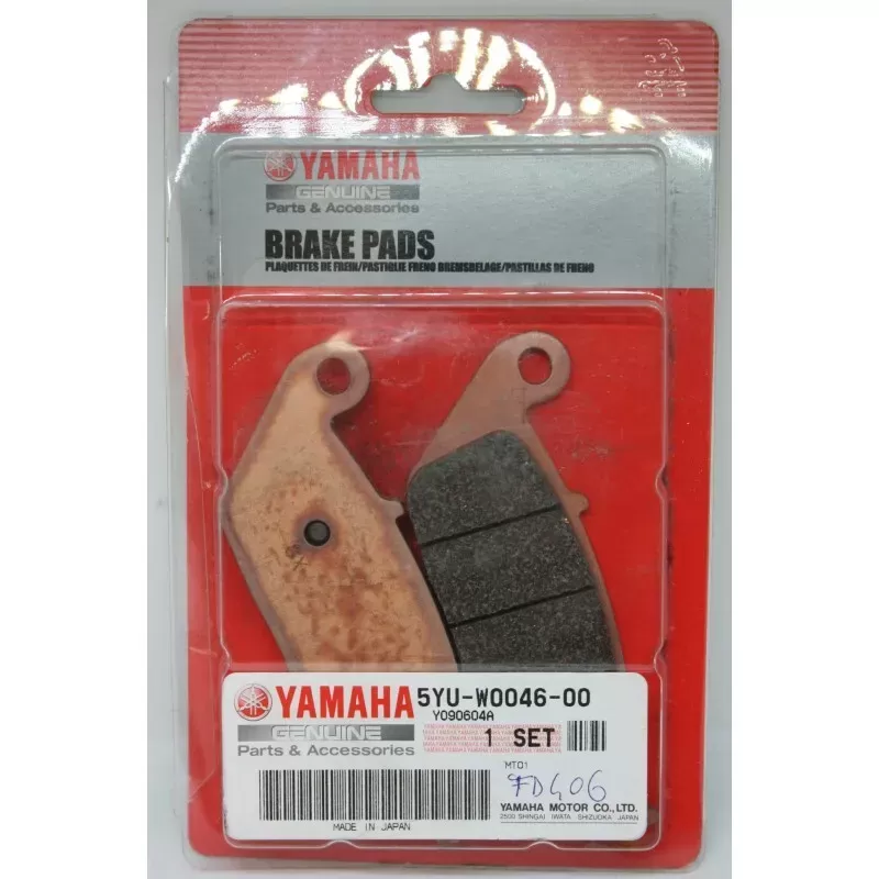Yamaha Rear Brake Pads 5YU-W0046-00-00
