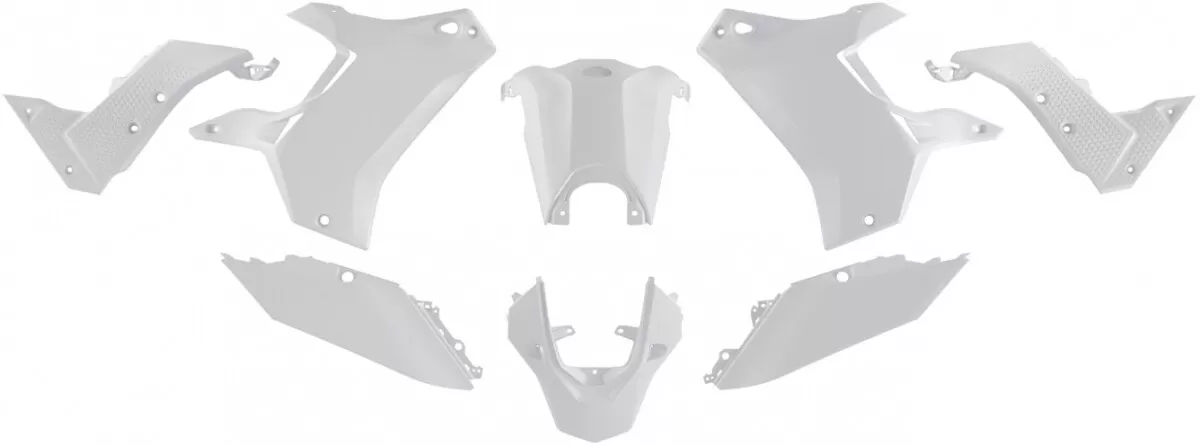 Rtech Plastic Kit w/o Front Fender White Yamaha T7 700