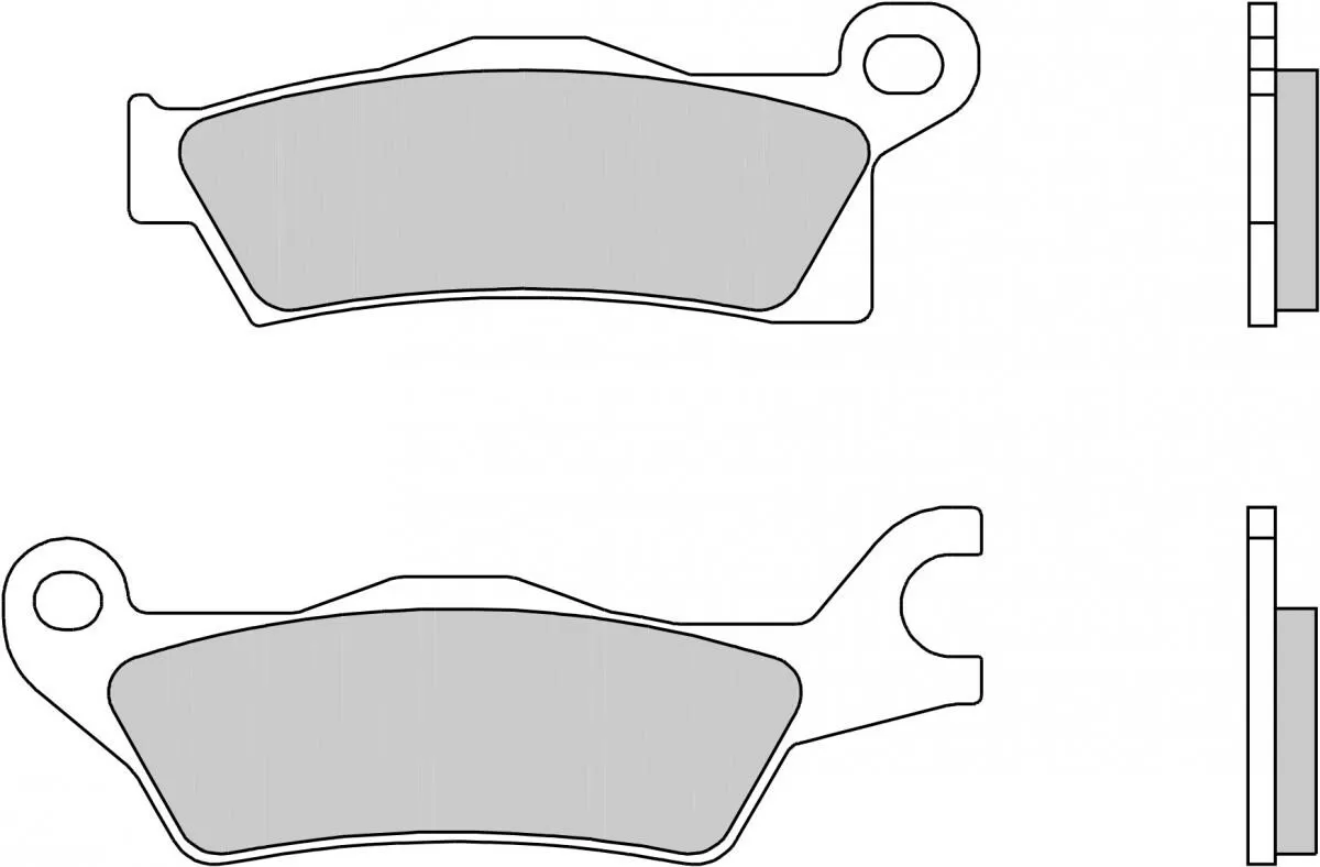 Brembo 07GR27SD Brake Pads Sinter Off Road 