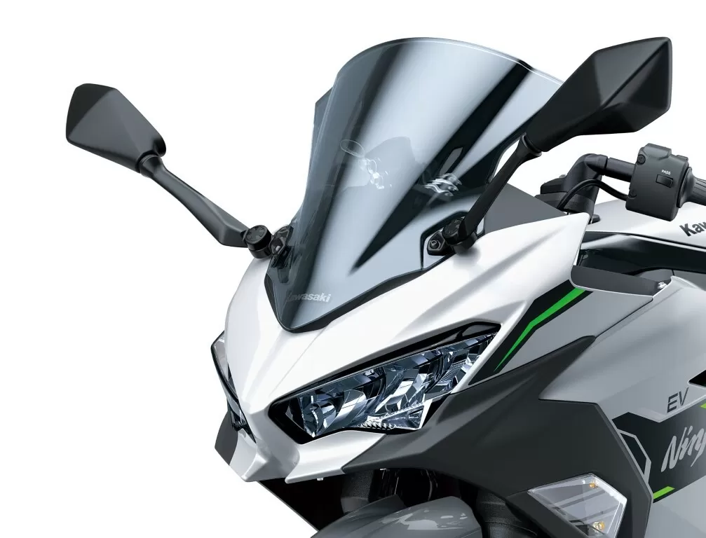 Kawasaki Large Bubble Windshield Smoke Ninja e-1