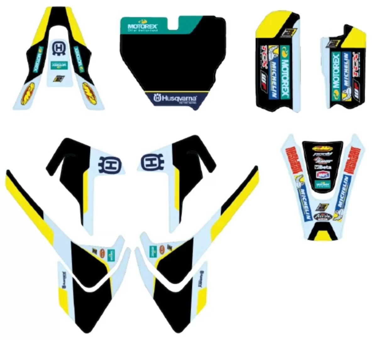 KTM/Husqvarna Factory Graphic Kit