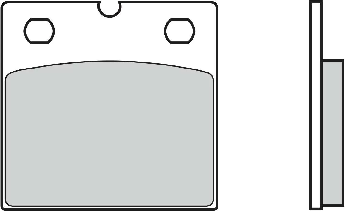 Brembo 07BB2307 Brake Pads Organic Genuine Street 
