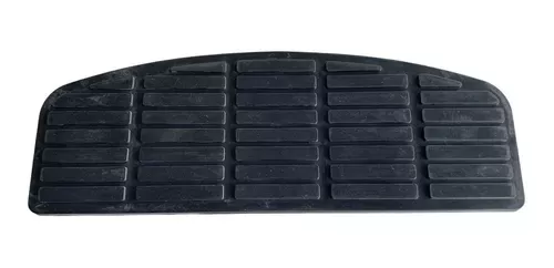 Rubber component, front