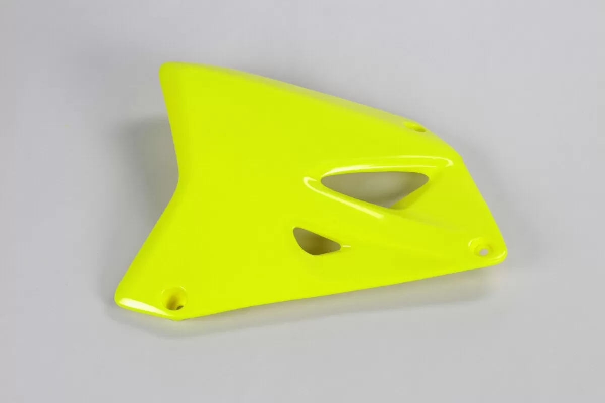 UFO Radiator Covers Suzuki RM85 Neon Yellow