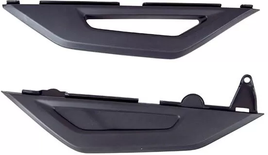 Rtech Lower Side Panels Black Honda CRF450R/CRF450RWE '21