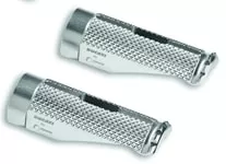Ducati Set of Footpegs Pro Ducati by Rizoma Silver 96280501AB