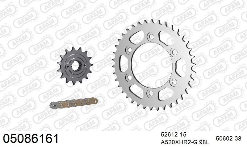 AFAM Chainset - Steel