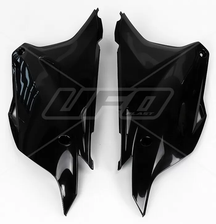 UFO Side Panels Black Kawasaki KX85