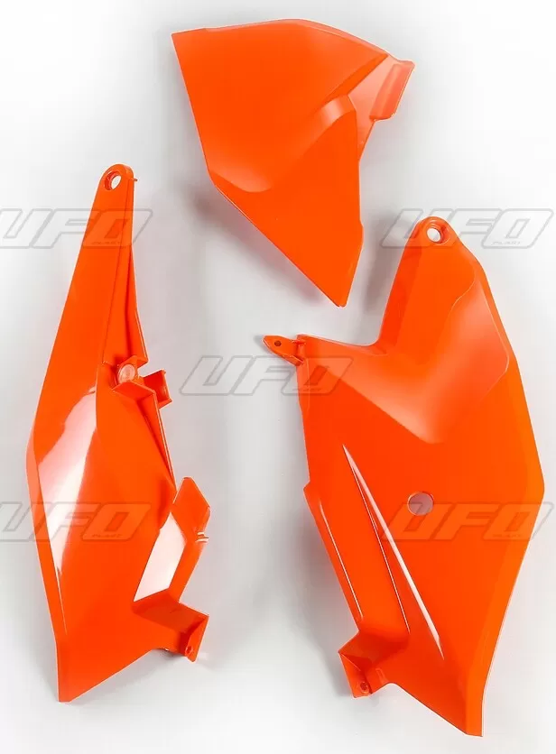 UFO Side Panel Left KTM Orange for KTM SX85 2018