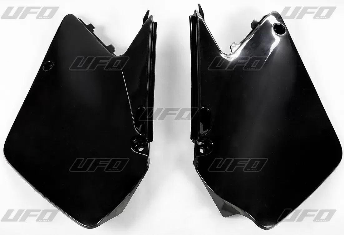 UFO Side Panels Black Suzuki RM125/250 01-02