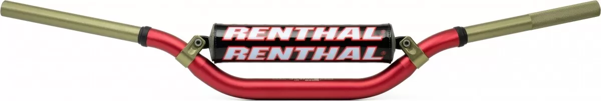 Renthal Handlebar Twinwall 997 Red Padded 997-01-RD-02-185