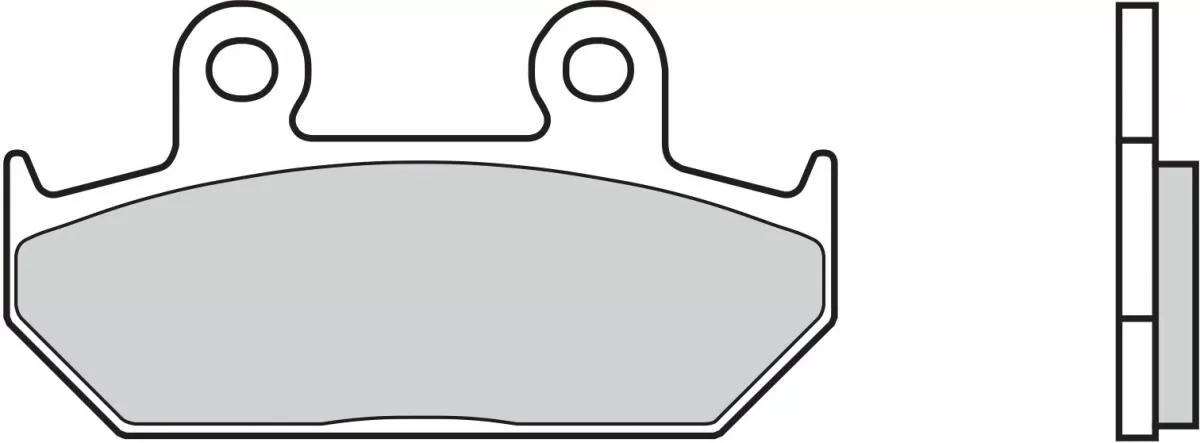 Brembo 07HO2307 Brake Pads Organic Genuine Street 