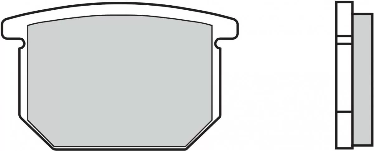 Brembo 07SU0412 Brake Pads Organic Genuine Street 