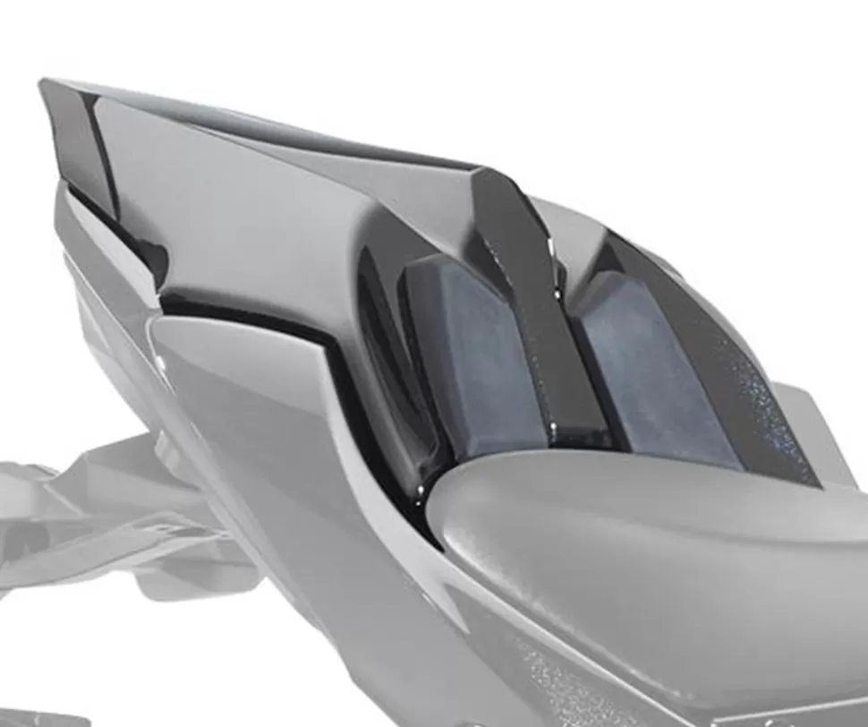 Kawasaki Buddyseat Cover Metallic Phantom Silver (GU)