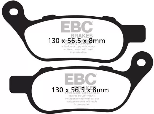 EBC HH Sintered Sportbike Brake Pads FA458HH