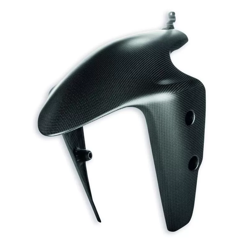 Matt Carbon Front Mudguard Set
