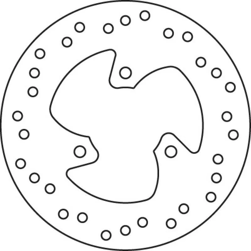 Brembo Brake Disc 108489930 190X3