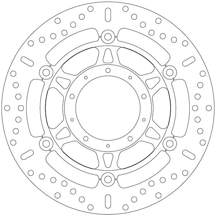 EBC X-Series Brake Disc Full Circle MD1188X