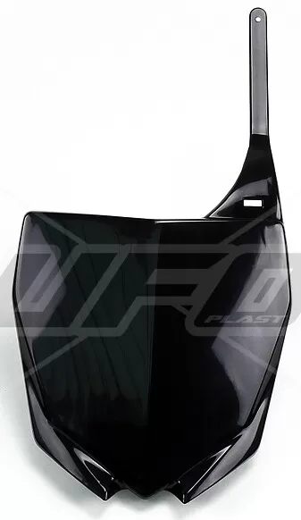 UFO Front Number Plate Yamaha Black