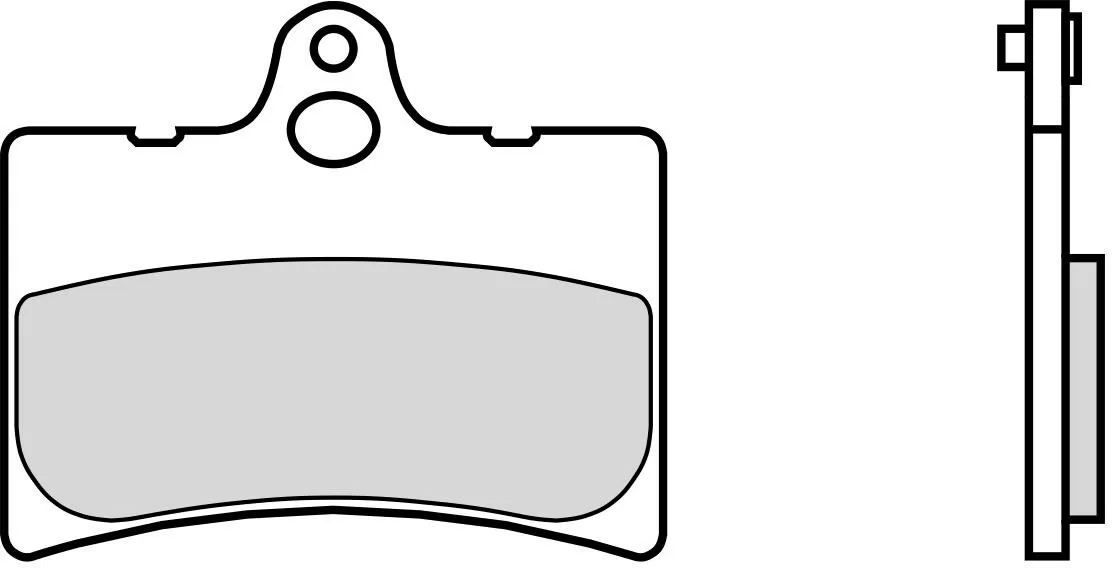 Brembo 07GR1705 Brake Pads Organic Genuine Street 