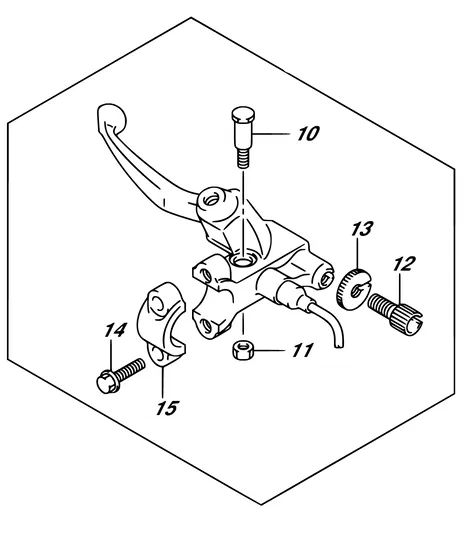 Suzuki Clutch Lever 57500-25GB0
