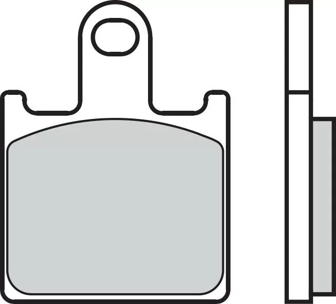 Brembo 07KA28SA Brake Pads Sinter Street 