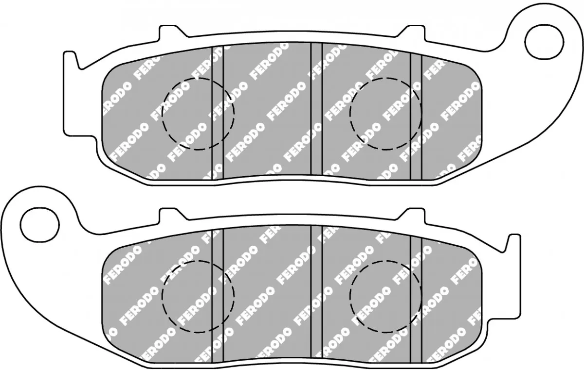 Ferodo FDB2314EF Brake Pads Eco-Friction EF