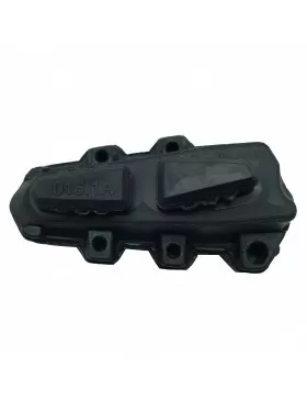 Foot peg rubber cover, right side