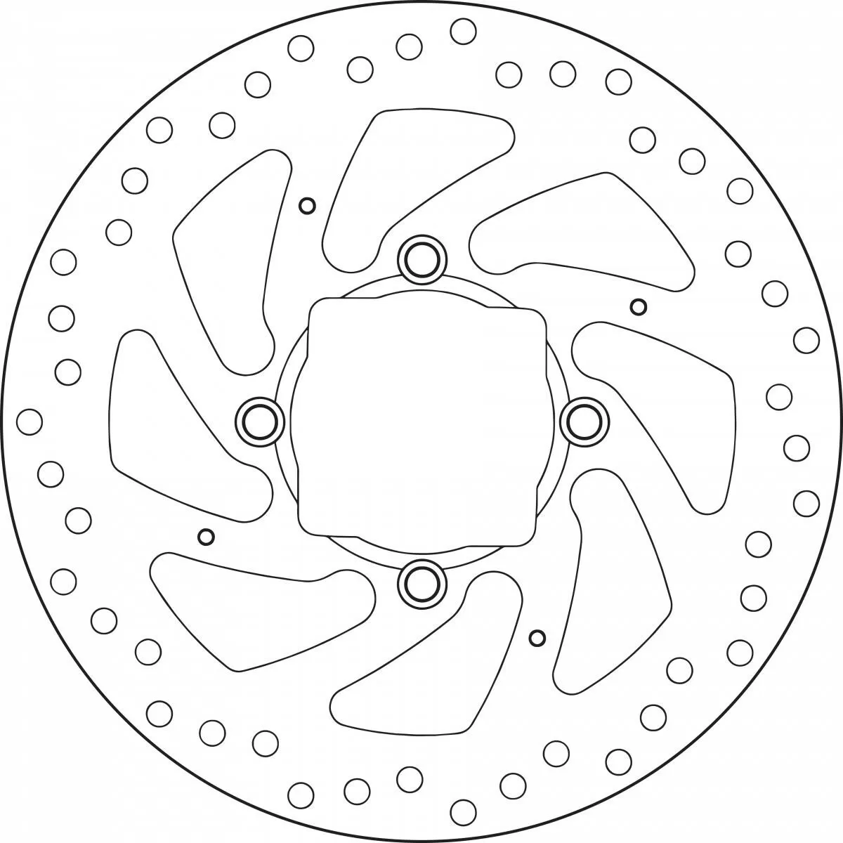 Brembo Brake Disc 68B407H2