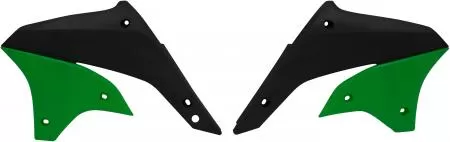 Rtech Radiator Shrouds Set Black/Green OE
