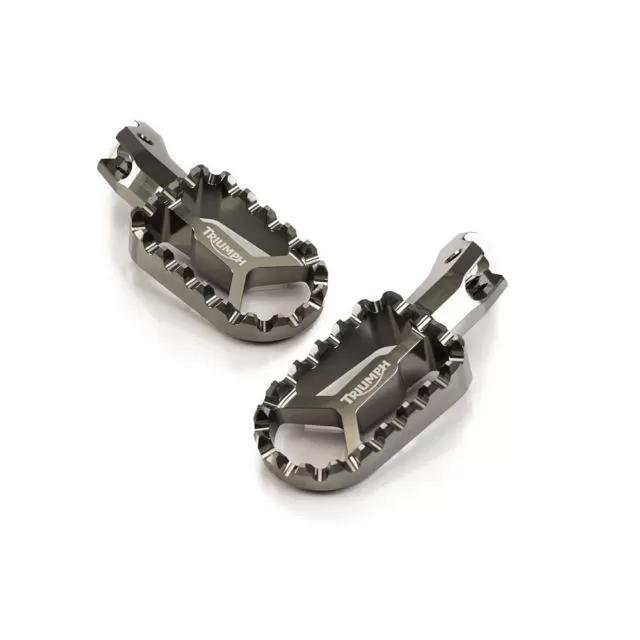Triumph CNC Footrests Graphite Grey Tiger 1200 (12-)