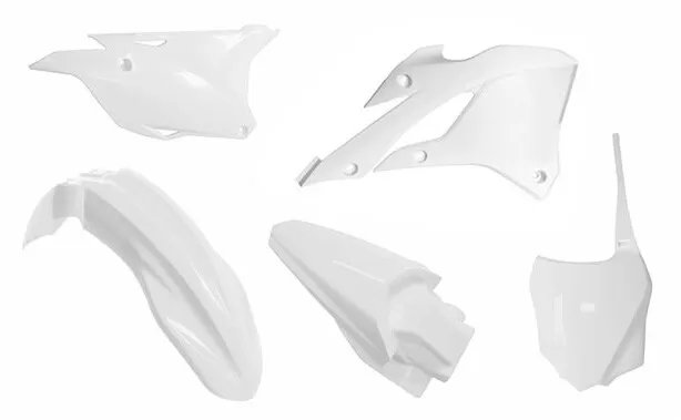 Rtech Plastic Kit 5 Pcs White KX 85-112 22-24