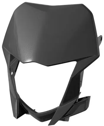 Rtech Headlight Mask Black Yamaha WRF 450