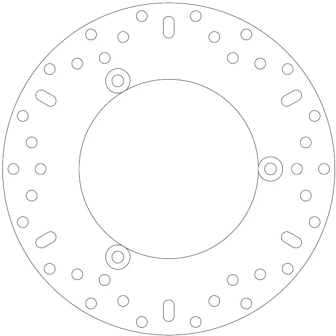 EBC Scooter Brake Disc MD9168D