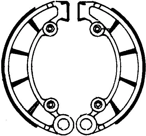 Ferodo FSB741 Brake Shoes