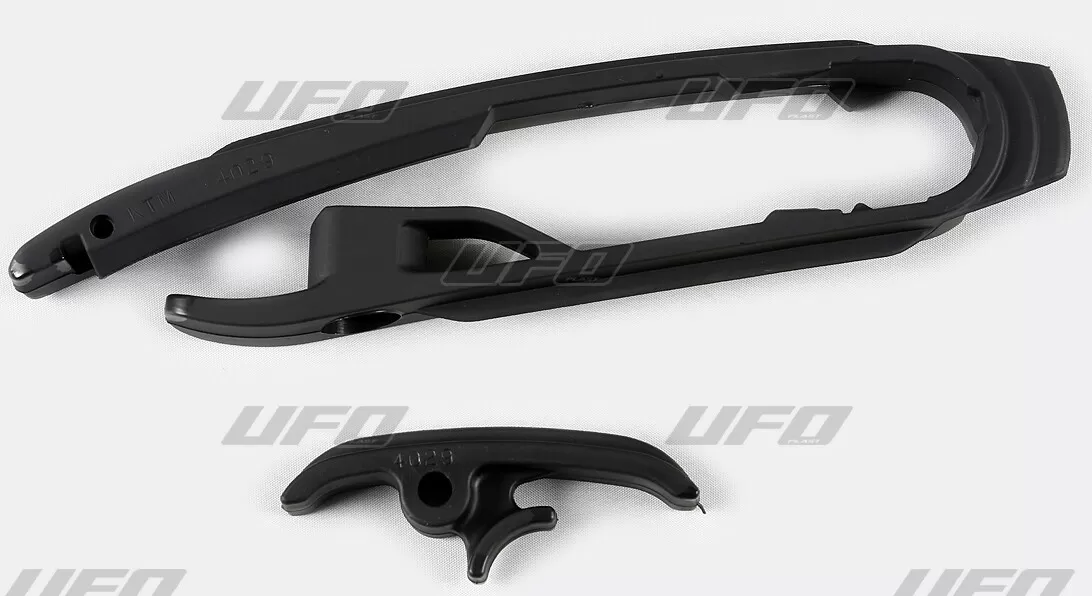 UFO Swingarm Chain Slider Black KTM SX/SXF 11-15 KT04029#001
