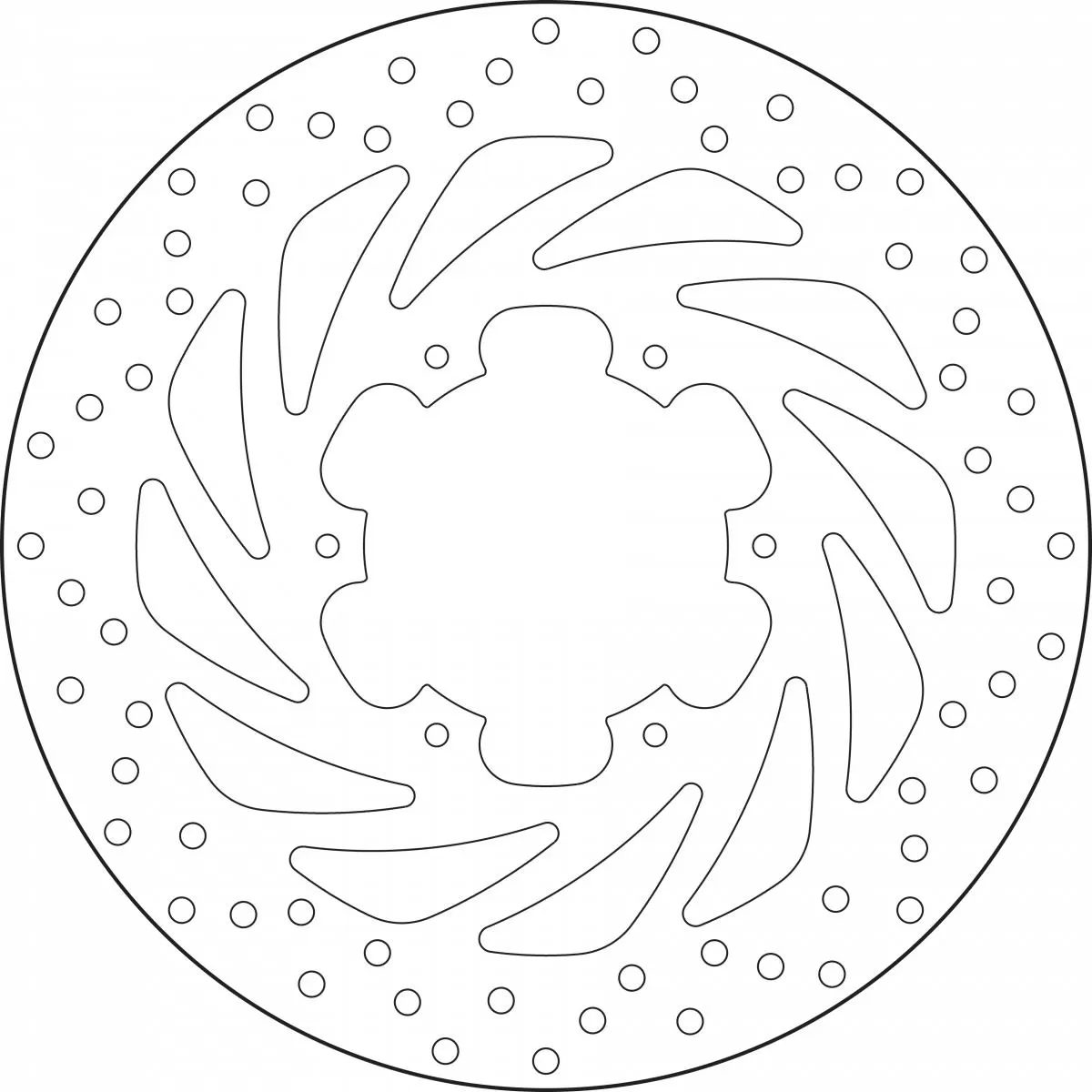 Brembo Brake Disc 68B407D4