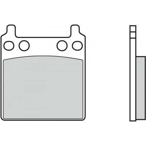 Brembo 07HO0411 Brake Pads Organic Genuine Street 