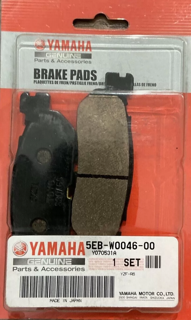 Yamaha Rear Brake Pads 5EB-W0046-00-00