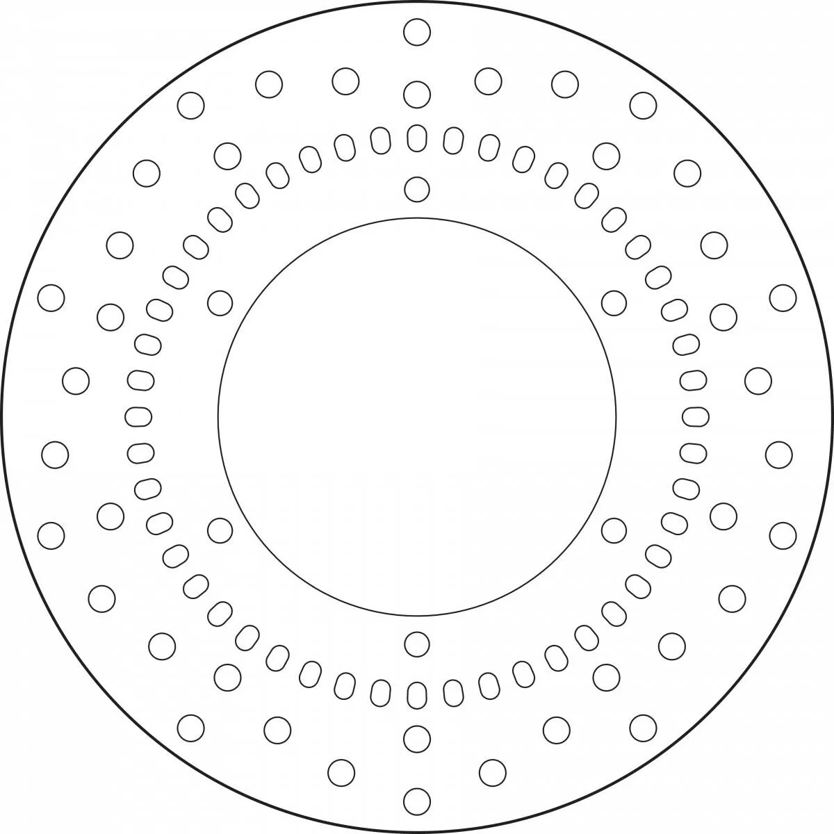 Brembo Brake Disc 68B407L6 220X4
