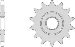 FRONT 14T, LIGHT, 520