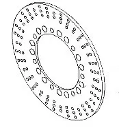 Kawasaki DISC RR SILVER NO1 VN1500-C1