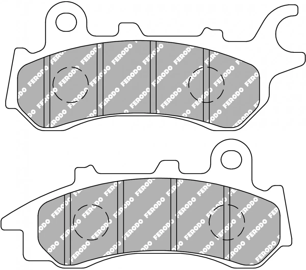 Ferodo FDB2313EF Brake Pads Eco-Friction EF