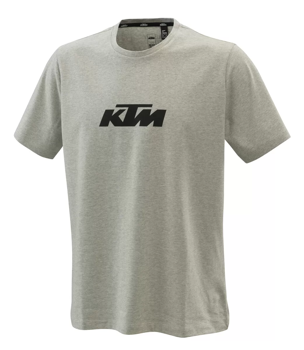 KTM PURE Logo T-Shirt Gray MELANGE XL